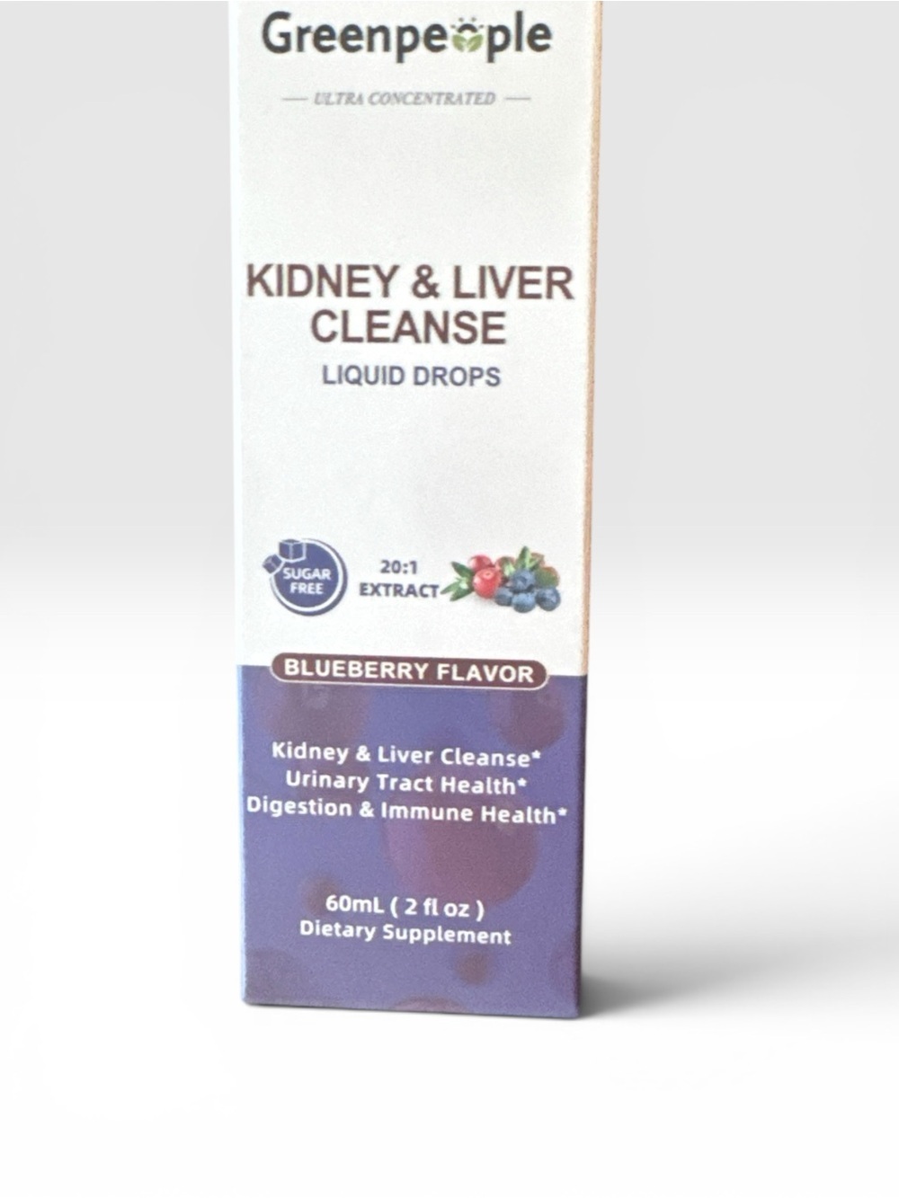 Blueberry Kidney & Liver Cleanse Liquid Drops